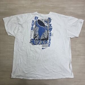 Vintage Nike Shox Monster SL Shoe Shirt Size XXL Streetwear READ